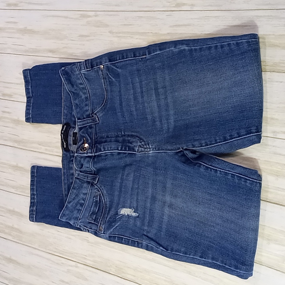 Serpentine Jeans Distressed Skinny Blue Jeggings Girls Size 10